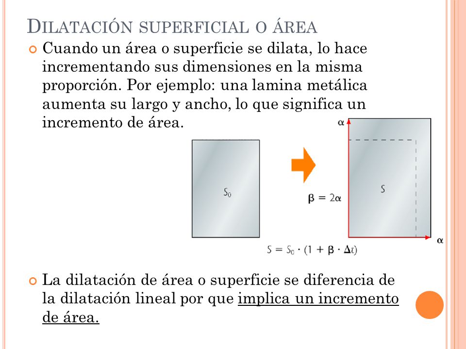 Ejemplos De Dilatacion Lineal Superficial Y Volumetrica Nuevo Ejemplo